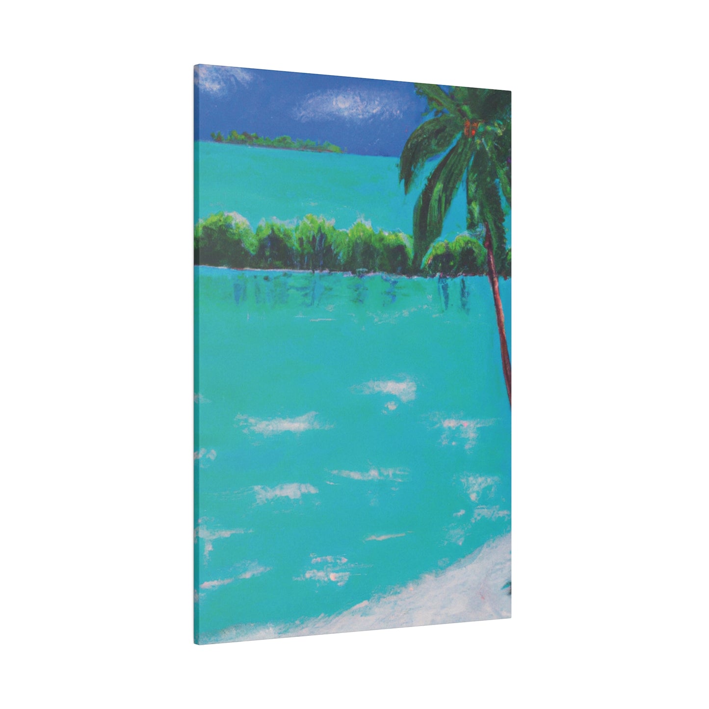 9108Q - Bahamas Ocean Painting Print | Bahamas | Ocean | Beach | Poster | Home Decor | Wall Art | Canvas