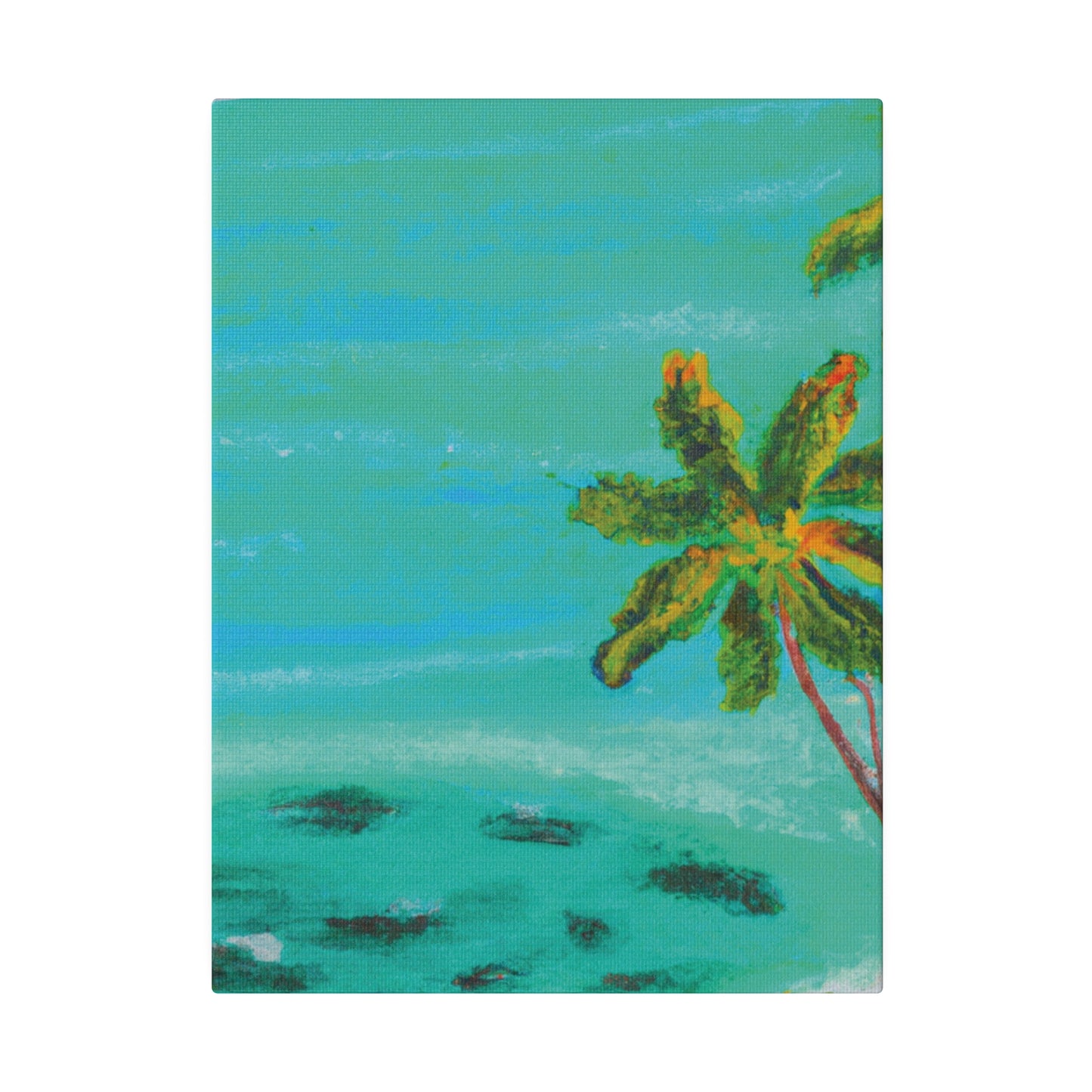 1417P - Bahamas Ocean Painting Print | Bahamas | Ocean | Beach | Poster | Home Decor | Wall Art | Canvas