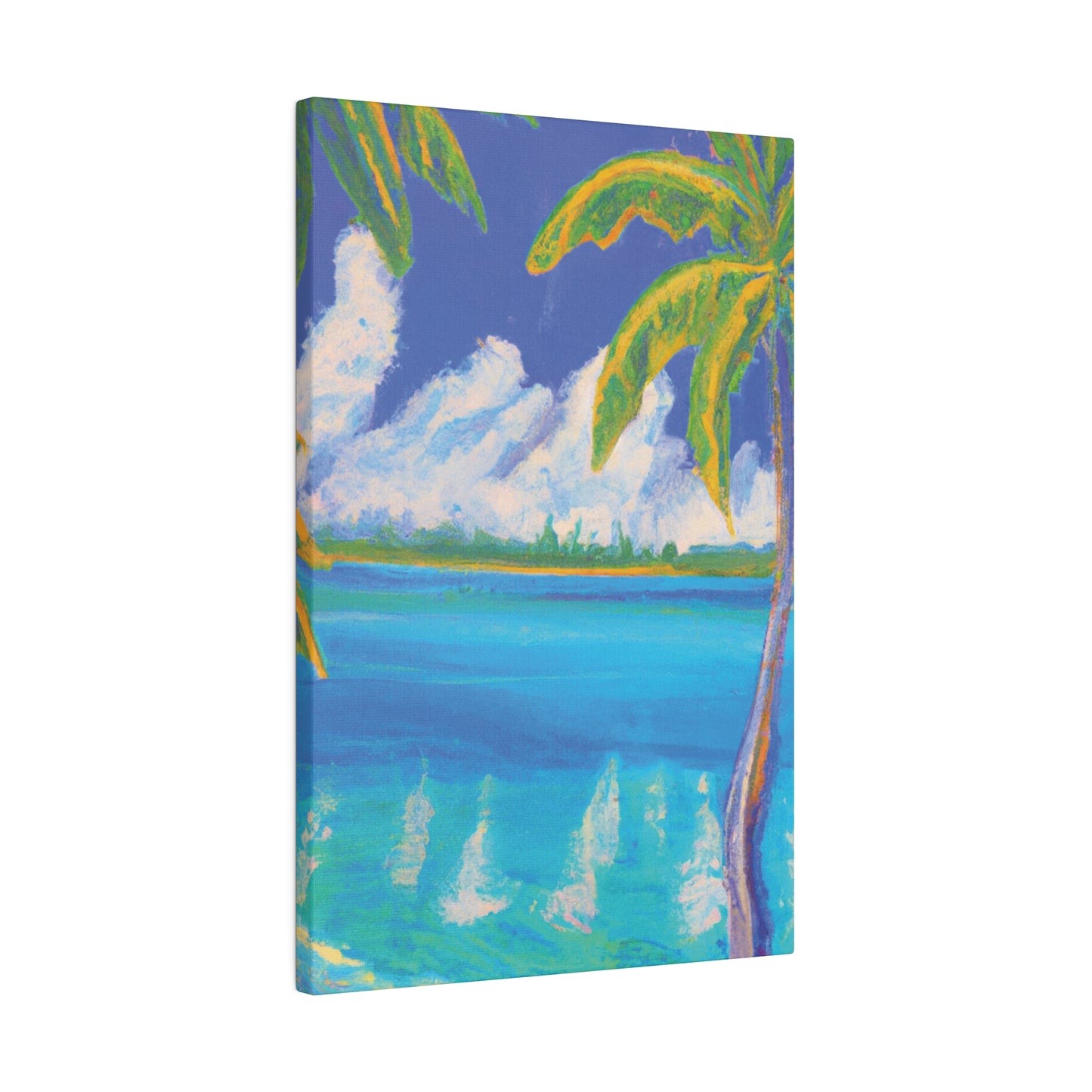 3054I - Bahamas Ocean Painting Print | Bahamas | Ocean | Beach | Poster | Home Decor | Wall Art | Canvas