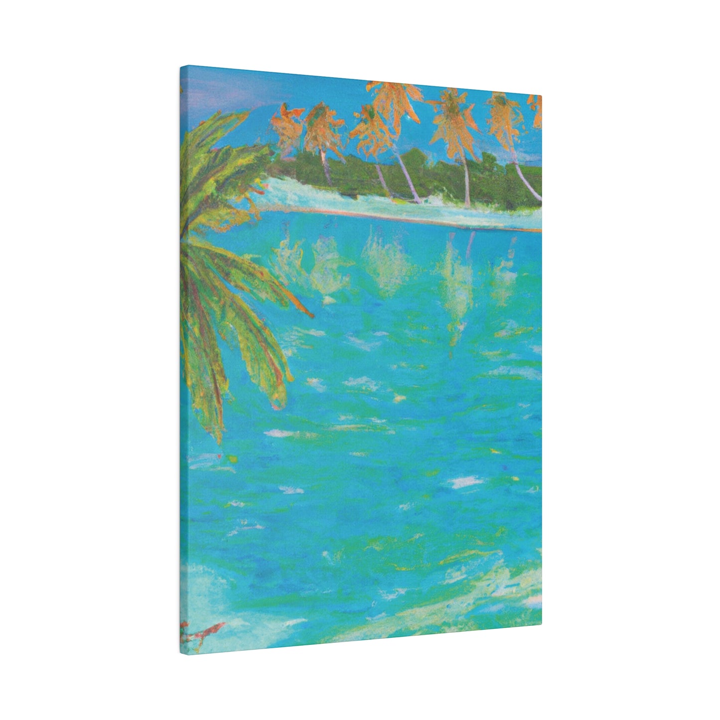 1767P - Bahamas Ocean Painting Print | Bahamas | Ocean | Beach | Poster | Home Decor | Wall Art | Canvas