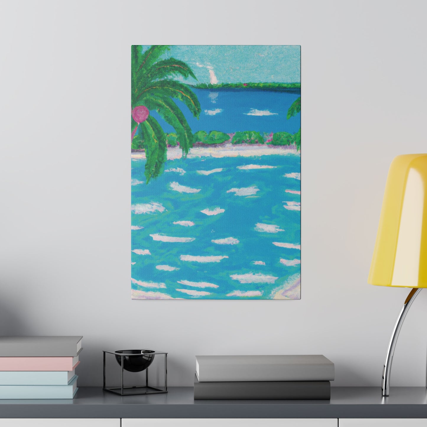 7341Z - Bahamas Ocean Painting Print | Bahamas | Ocean | Beach | Poster | Home Decor | Wall Art | Canvas