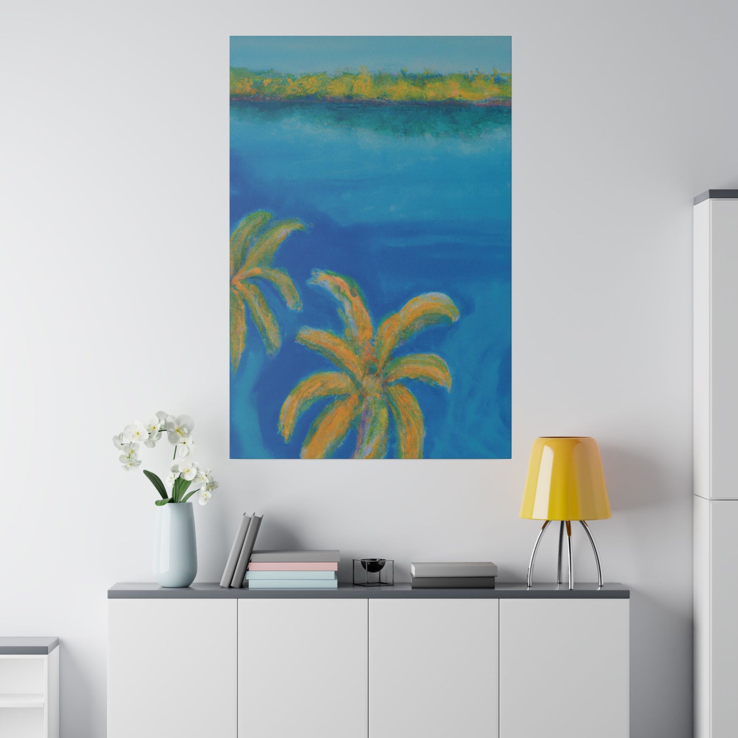 7128I - Bahamas Ocean Painting Print | Bahamas | Ocean | Beach | Poster | Home Decor | Wall Art | Canvas