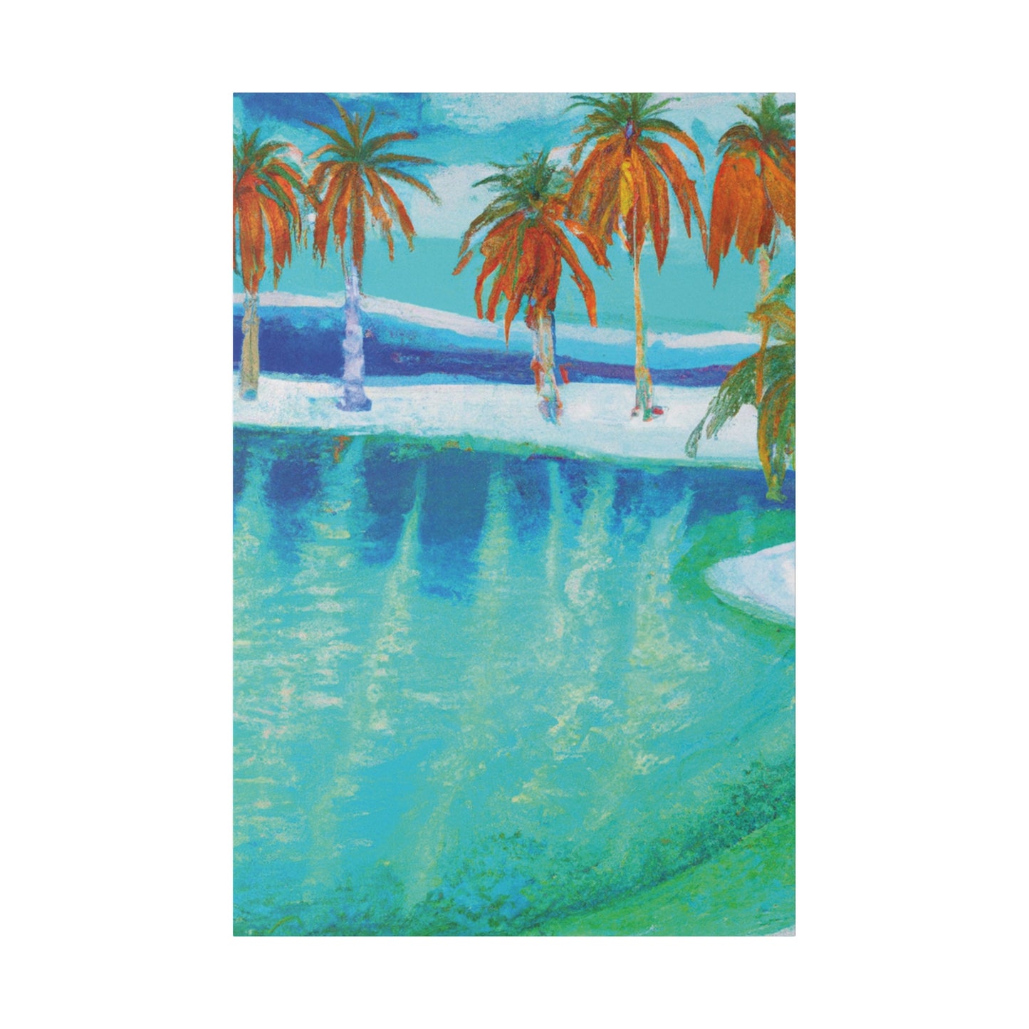 4240X - Bahamas Ocean Painting Print | Bahamas | Ocean | Beach | Poster | Home Decor | Wall Art | Canvas