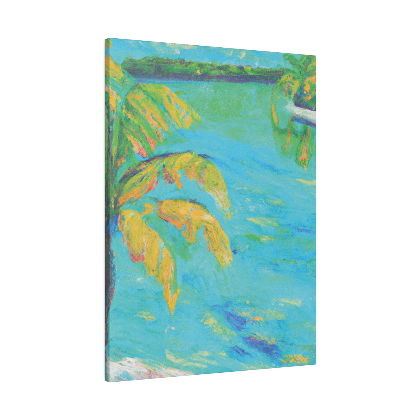 8857G - Bahamas Ocean Painting Print | Bahamas | Ocean | Beach | Poster | Home Decor | Wall Art | Canvas