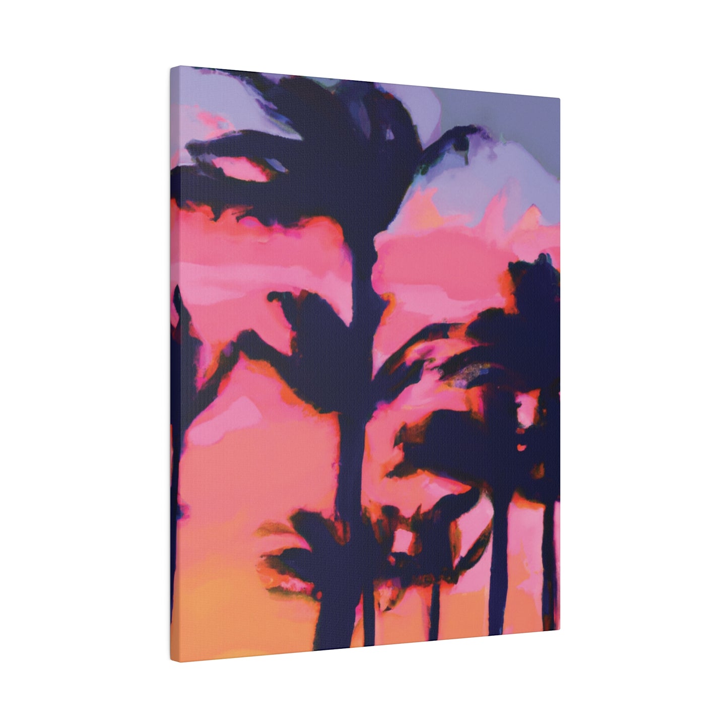 7993P - Miami Beach Sunset Painting Print | Miami | Beach | Sunset | Poster | Home Decor | Wall Art | Canvas