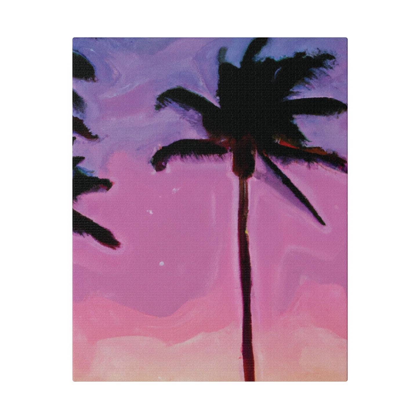 7801Y - Miami Beach Sunset Painting Print | Miami | Beach | Sunset | Poster | Home Decor | Wall Art | Canvas