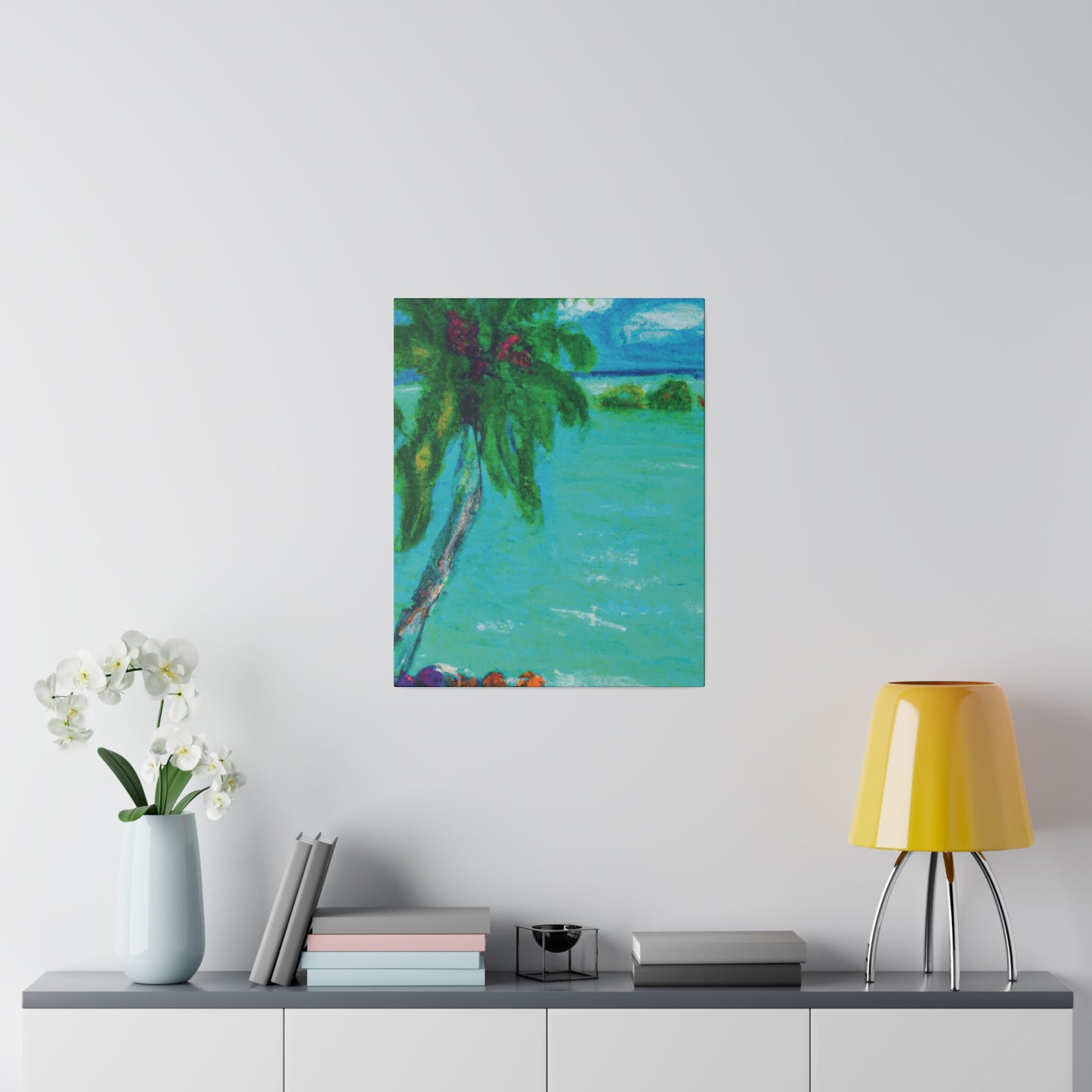 8864T - Bahamas Ocean Painting Print | Bahamas | Ocean | Beach | Poster | Home Decor | Wall Art | Canvas