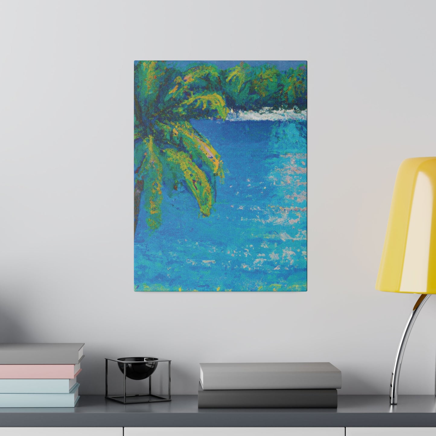 4645A - Bahamas Ocean Painting Print | Bahamas | Ocean | Beach | Poster | Home Decor | Wall Art | Canvas