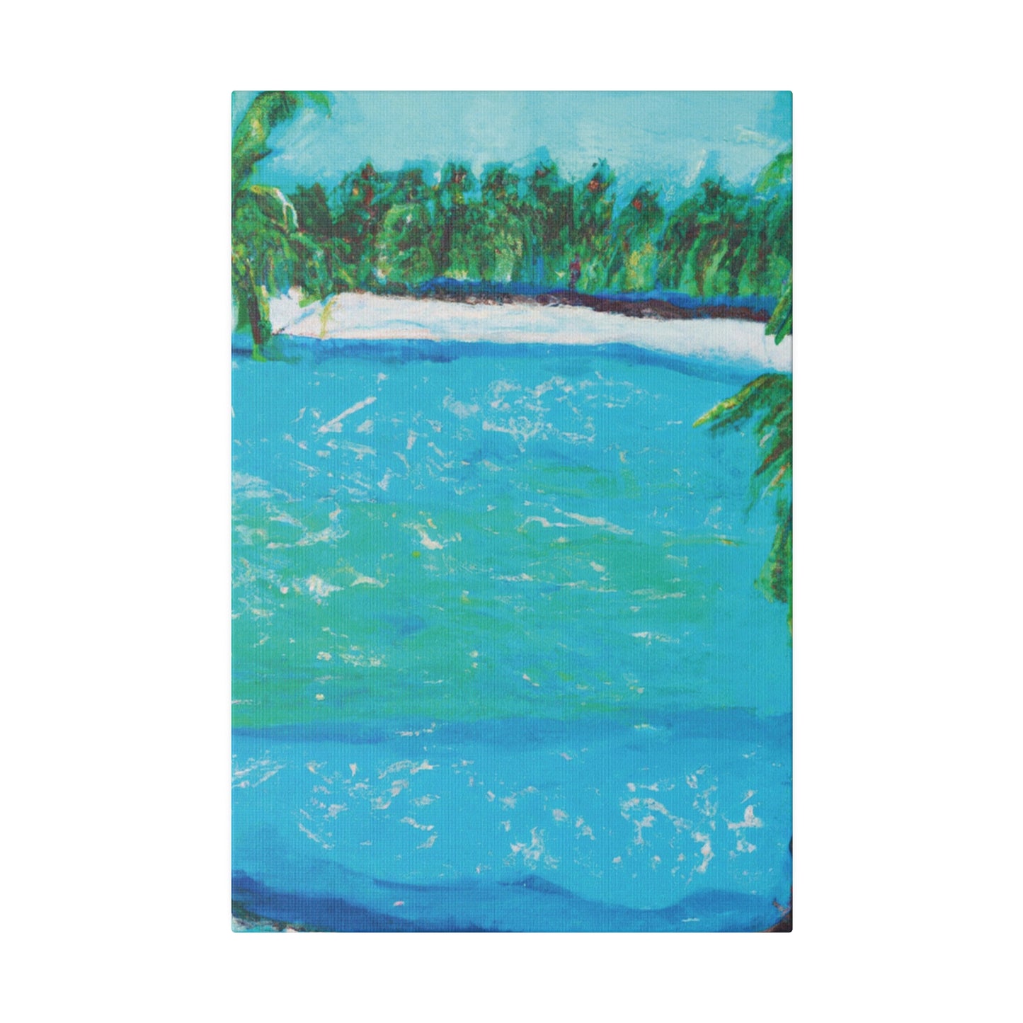 3234T - Bahamas Ocean Painting Print | Bahamas | Ocean | Beach | Poster | Home Decor | Wall Art | Canvas