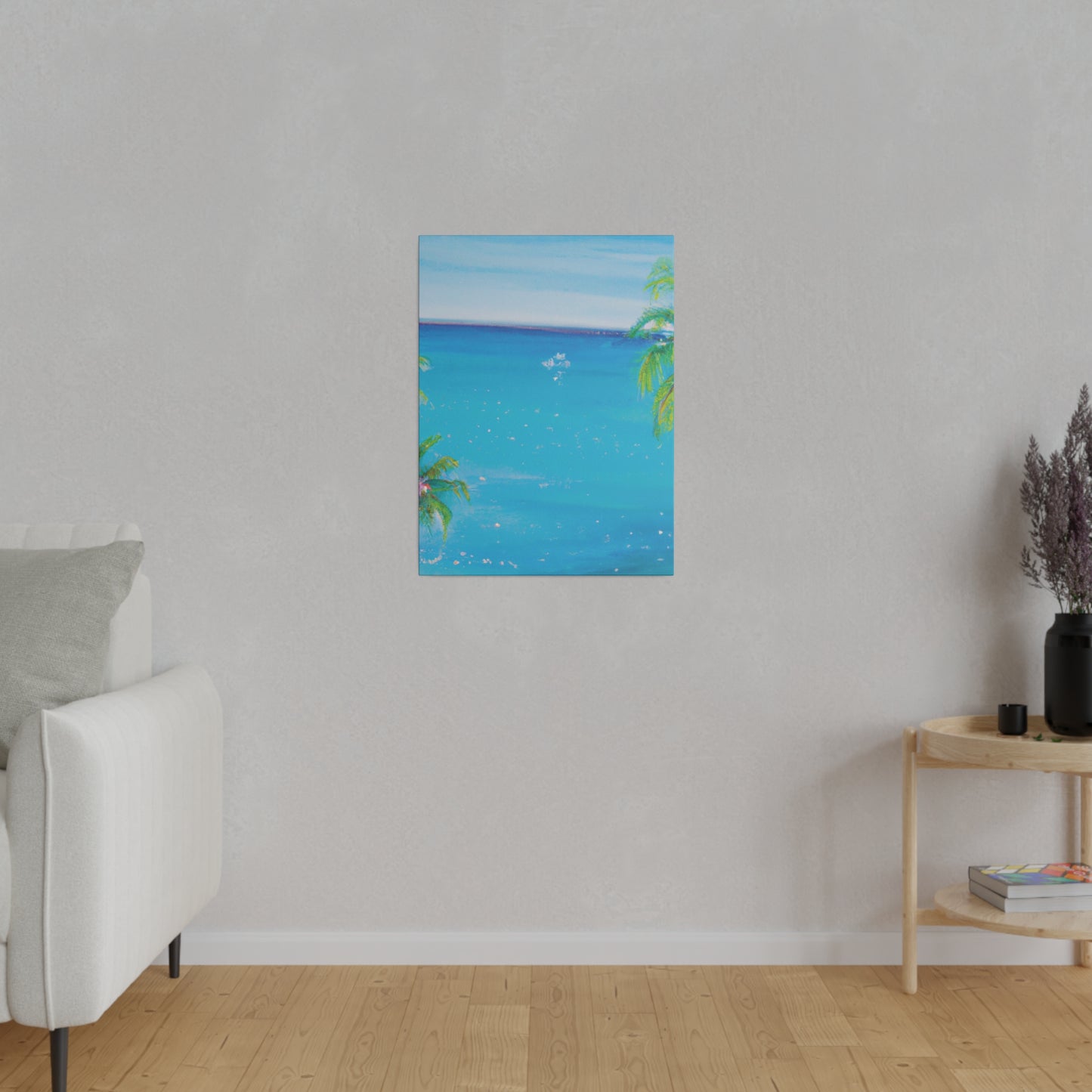 5683U - Bahamas Ocean Painting Print | Bahamas | Ocean | Beach | Poster | Home Decor | Wall Art | Canvas