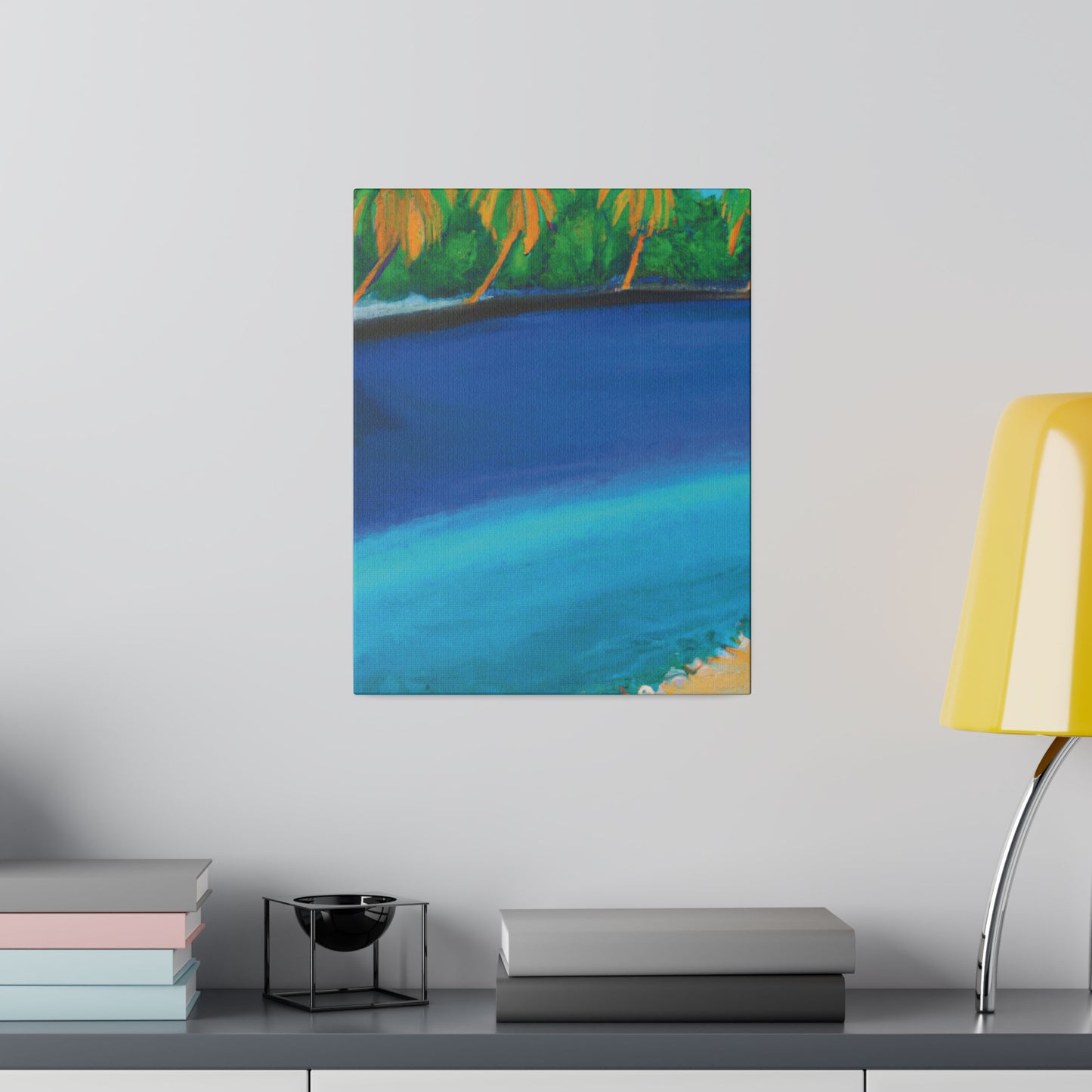 4195T - Bahamas Ocean Painting Print | Bahamas | Ocean | Beach | Poster | Home Decor | Wall Art | Canvas