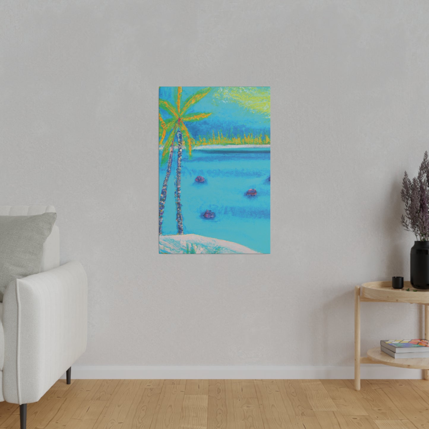 2937T - Bahamas Ocean Painting Print | Bahamas | Ocean | Beach | Poster | Home Decor | Wall Art | Canvas