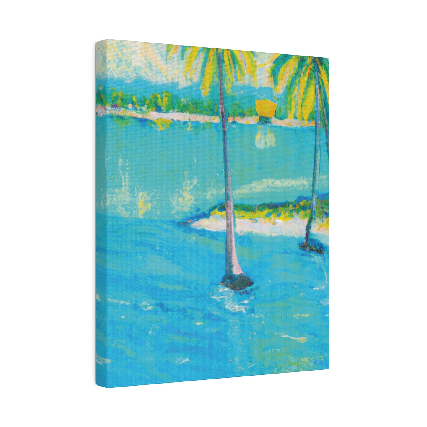 9652X - Bahamas Ocean Painting Print | Bahamas | Ocean | Beach | Poster | Home Decor | Wall Art | Canvas