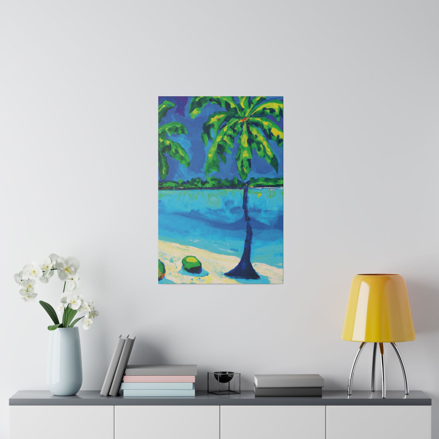 7381V - Bahamas Ocean Painting Print | Bahamas | Ocean | Beach | Poster | Home Decor | Wall Art | Canvas