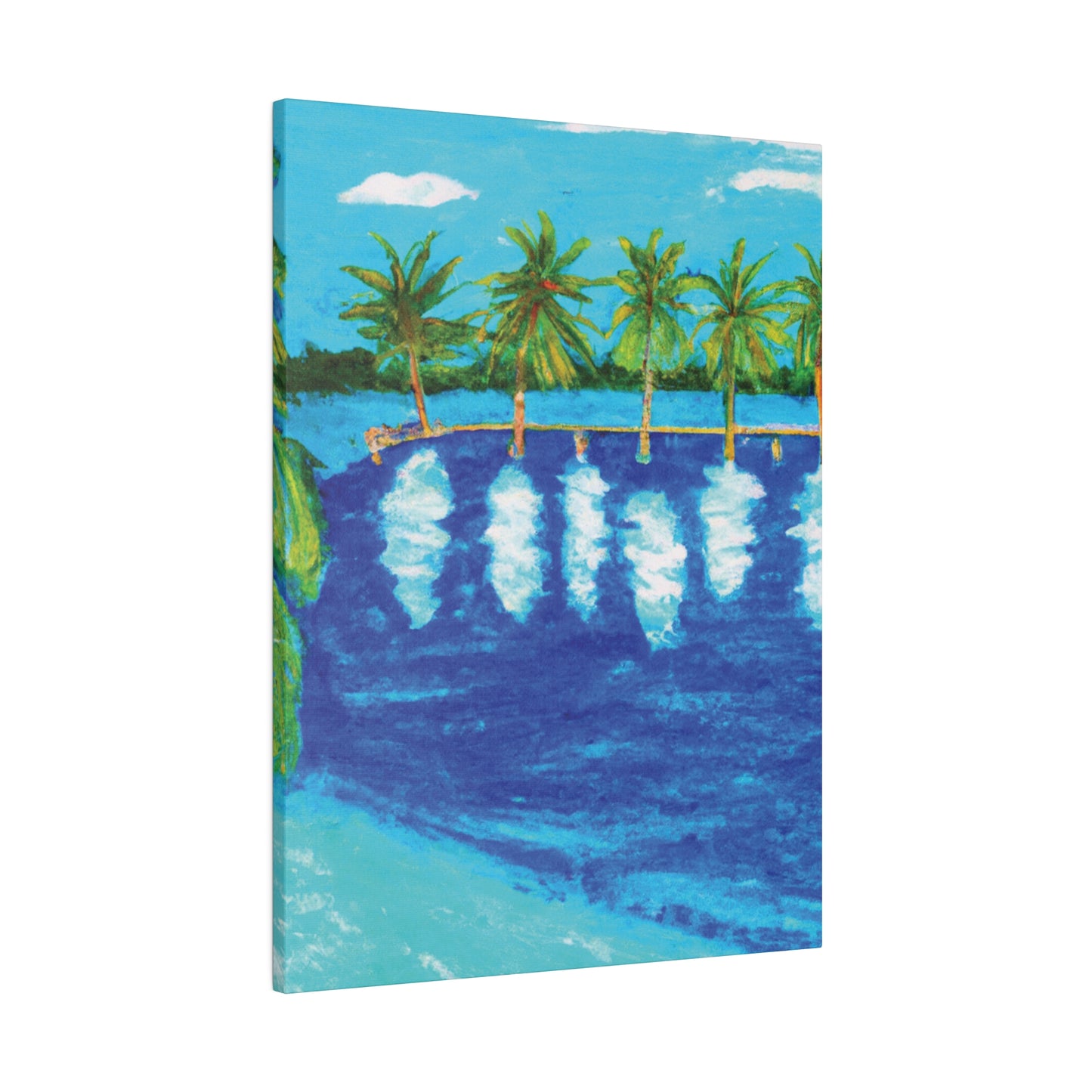 7996V - Bahamas Ocean Painting Print | Bahamas | Ocean | Beach | Poster | Home Decor | Wall Art | Canvas