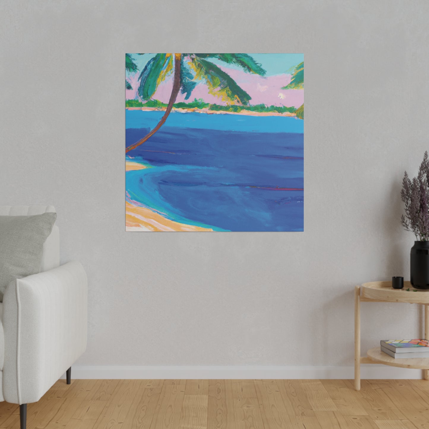 4782F - Bahamas Ocean Painting Print | Bahamas | Ocean | Beach | Poster | Home Decor | Wall Art | Canvas