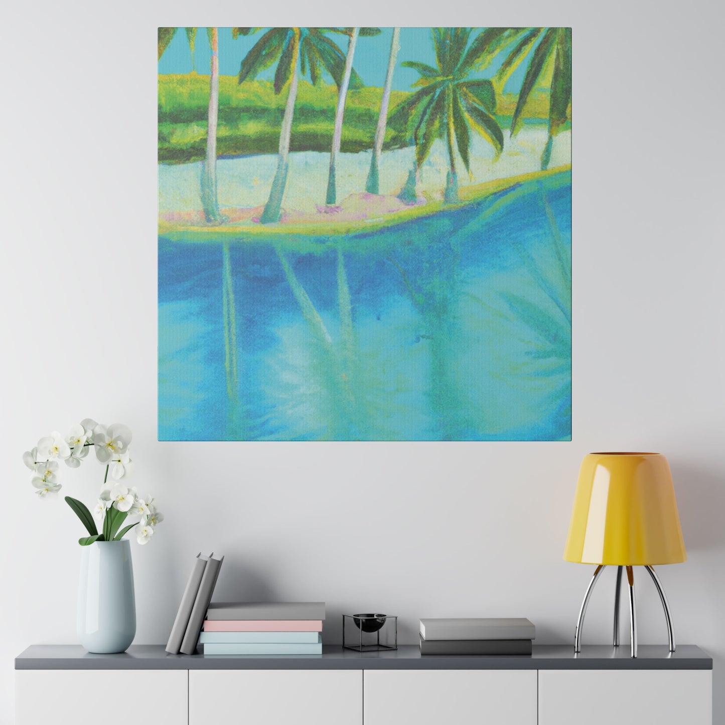 5436R - Bahamas Ocean Painting Print | Bahamas | Ocean | Beach | Poster | Home Decor | Wall Art | Canvas