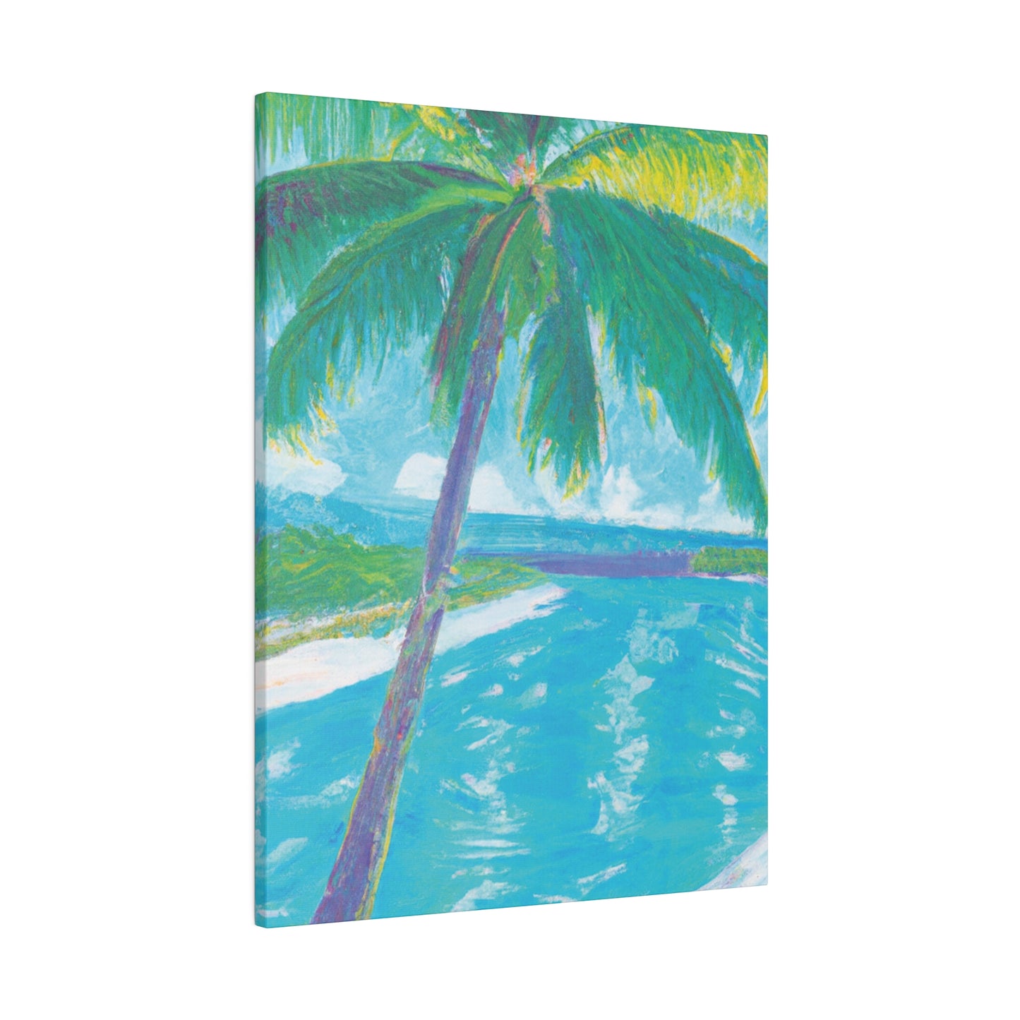 9252K - Bahamas Ocean Painting Print | Bahamas | Ocean | Beach | Poster | Home Decor | Wall Art | Canvas