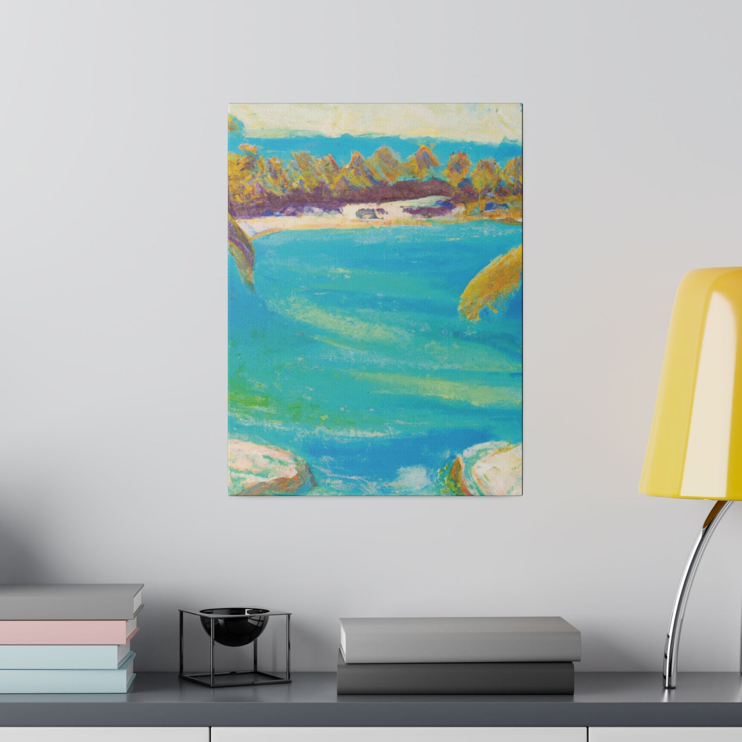 5706H - Bahamas Ocean Painting Print | Bahamas | Ocean | Beach | Poster | Home Decor | Wall Art | Canvas