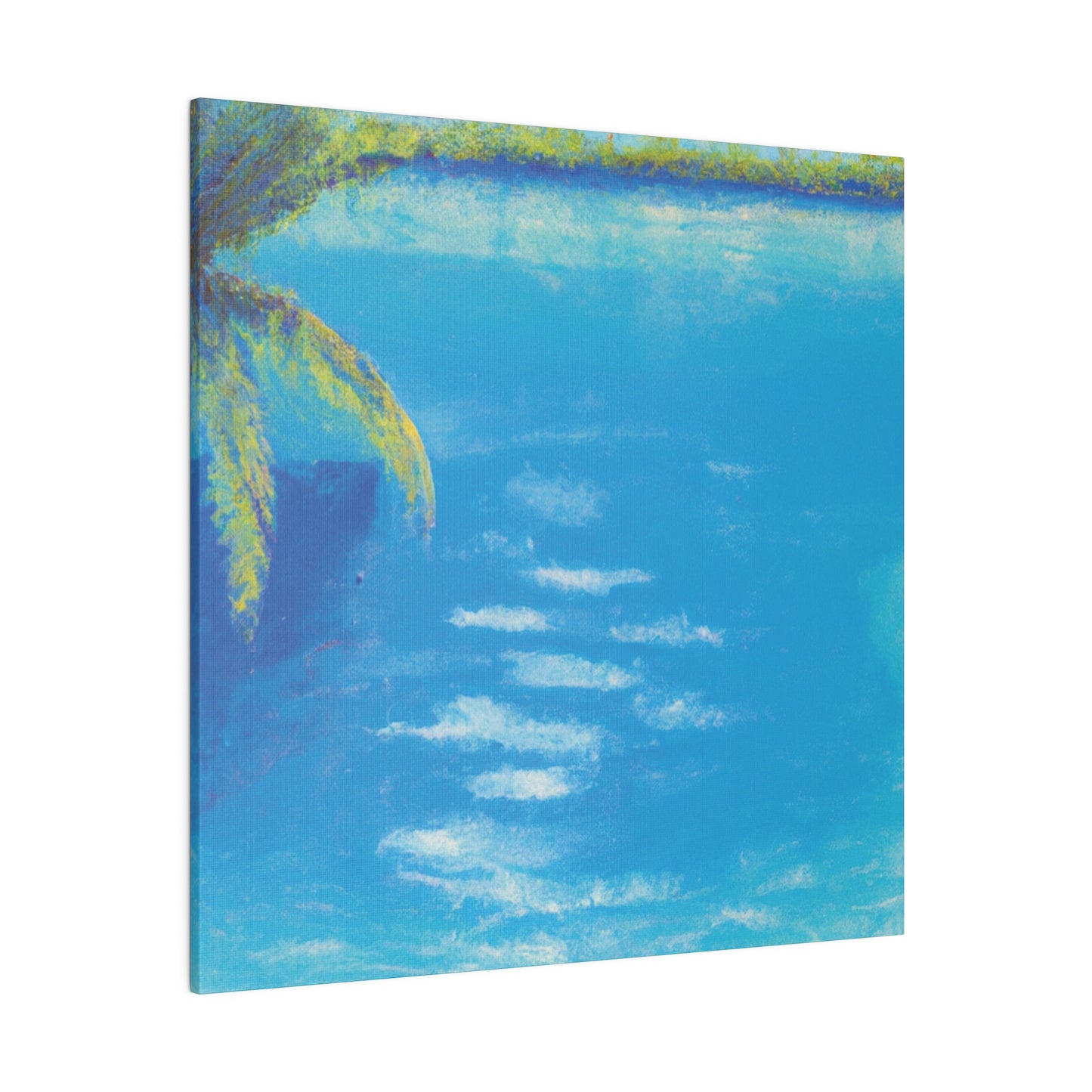 9819K - Bahamas Ocean Painting Print | Bahamas | Ocean | Beach | Poster | Home Decor | Wall Art | Canvas