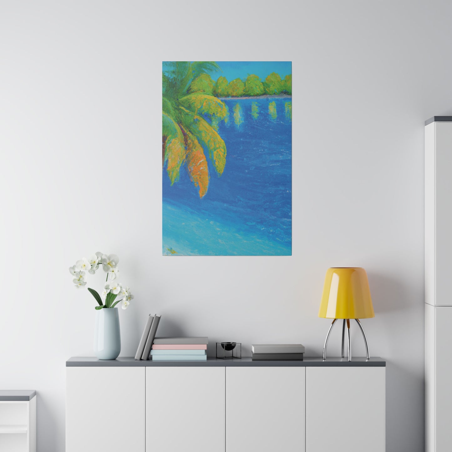 4567X - Bahamas Ocean Painting Print | Bahamas | Ocean | Beach | Poster | Home Decor | Wall Art | Canvas