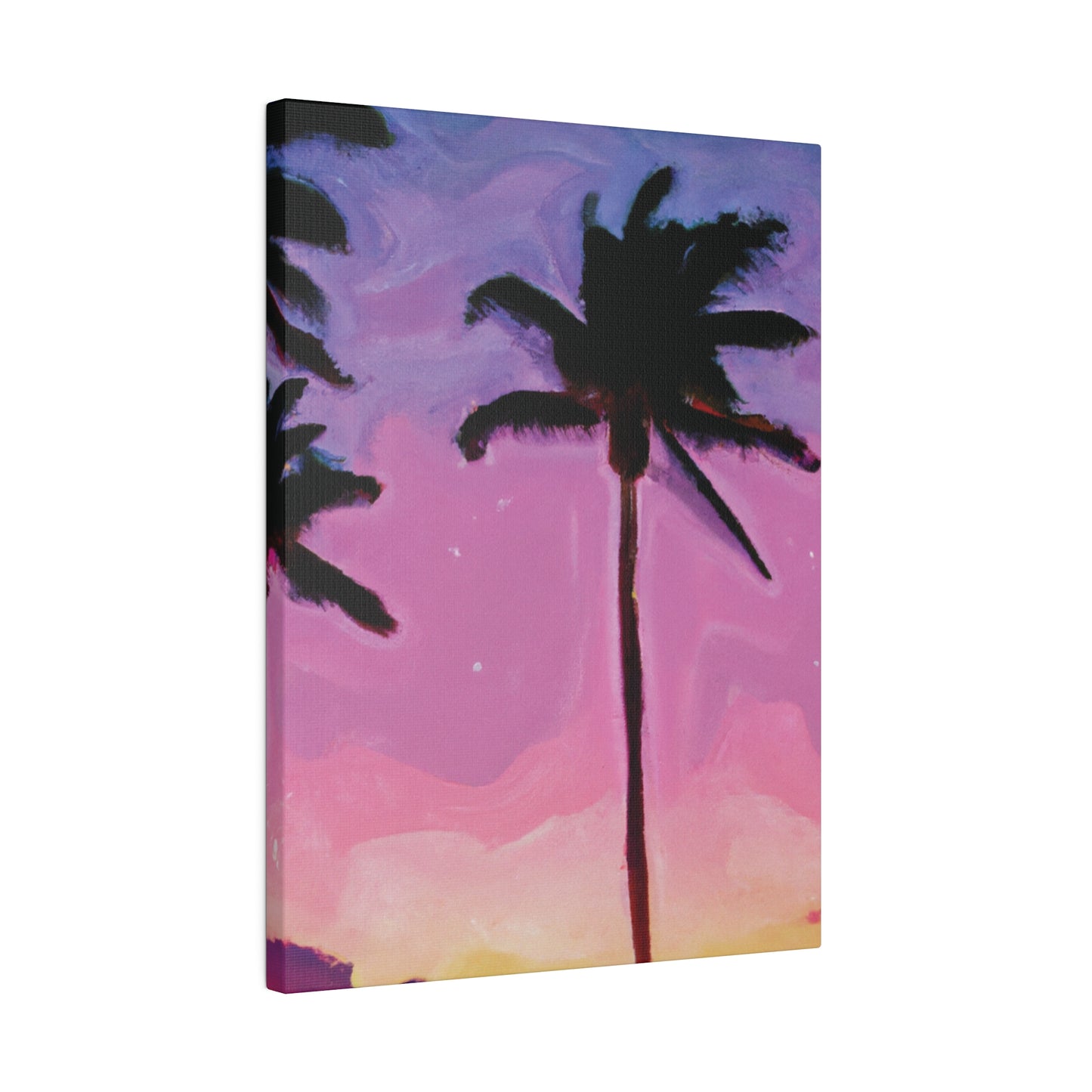 7801Y - Miami Beach Sunset Painting Print | Miami | Beach | Sunset | Poster | Home Decor | Wall Art | Canvas