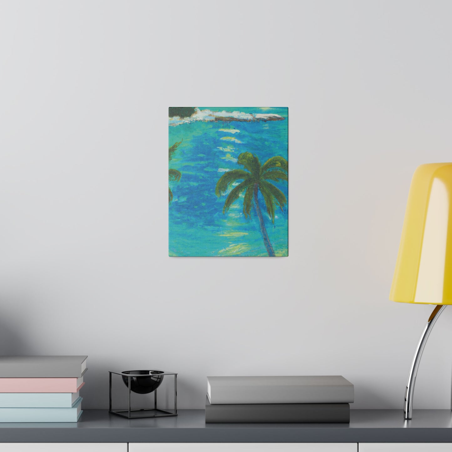 4512F - Bahamas Ocean Painting Print | Bahamas | Ocean | Beach | Poster | Home Decor | Wall Art | Canvas