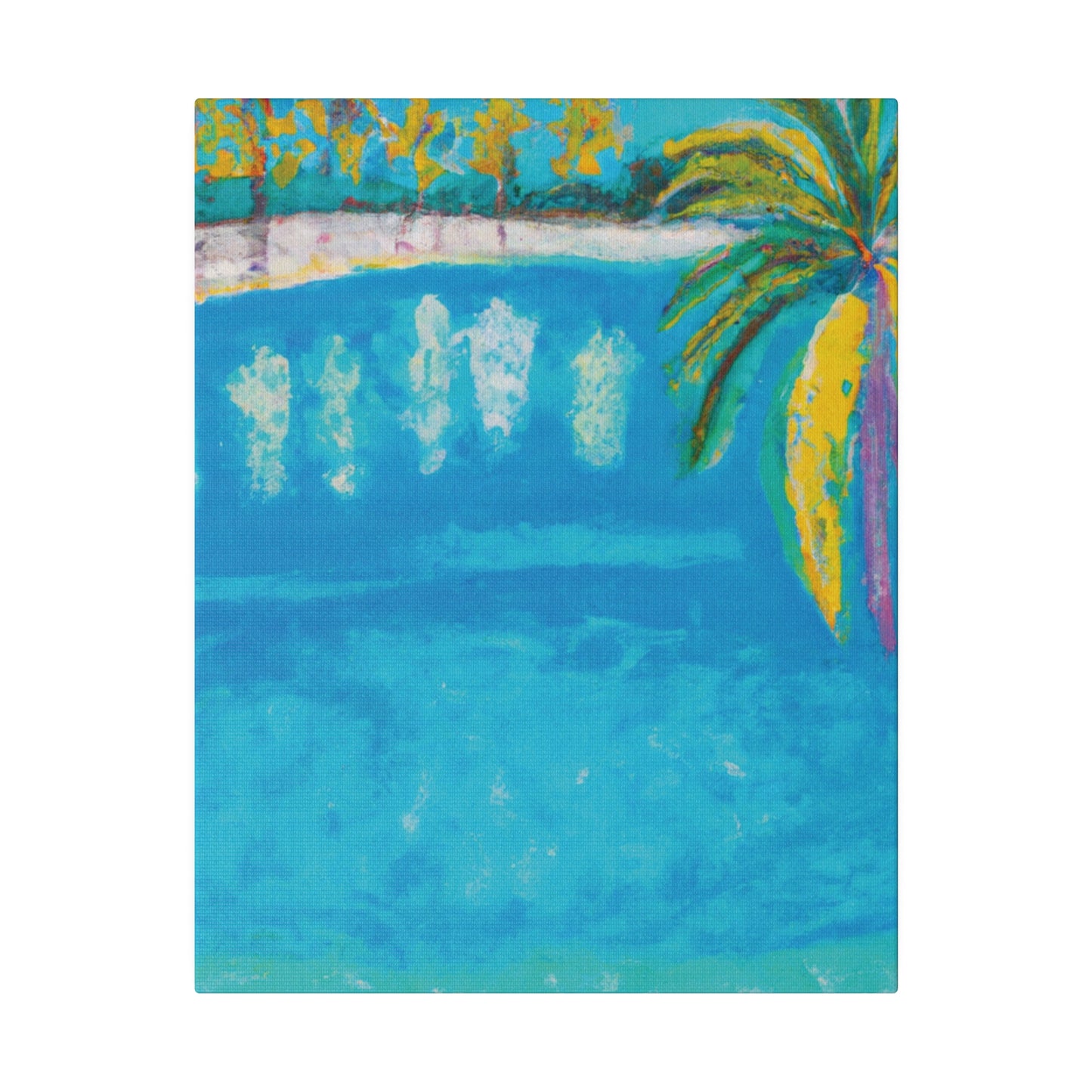 2193F - Bahamas Ocean Painting Print | Bahamas | Ocean | Beach | Poster | Home Decor | Wall Art | Canvas