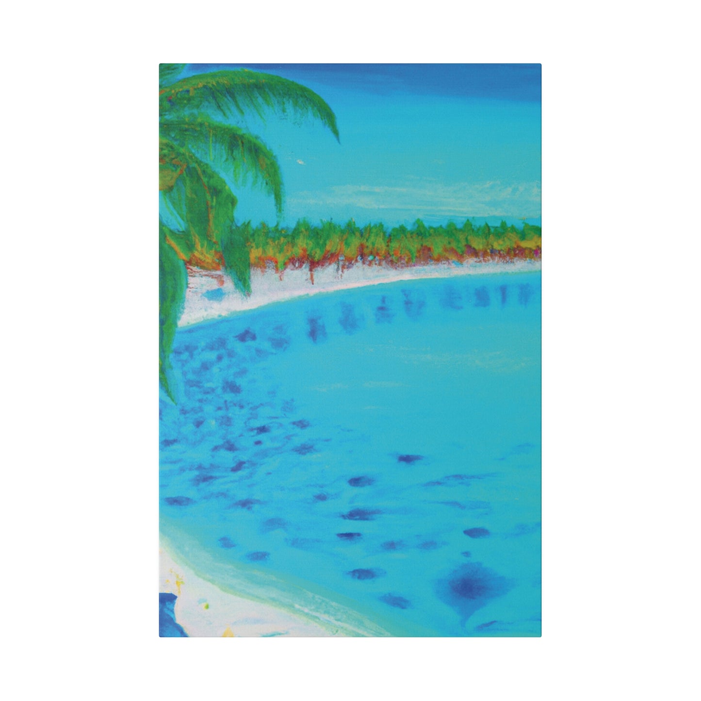 9677R - Bahamas Ocean Painting Print | Bahamas | Ocean | Beach | Poster | Home Decor | Wall Art | Canvas