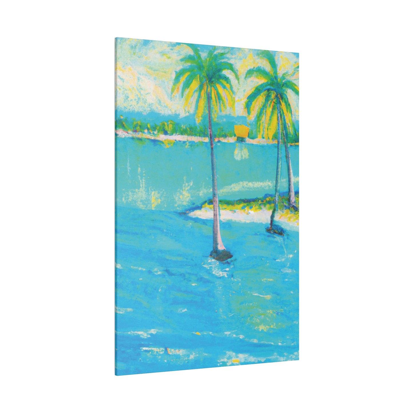 9652X - Bahamas Ocean Painting Print | Bahamas | Ocean | Beach | Poster | Home Decor | Wall Art | Canvas