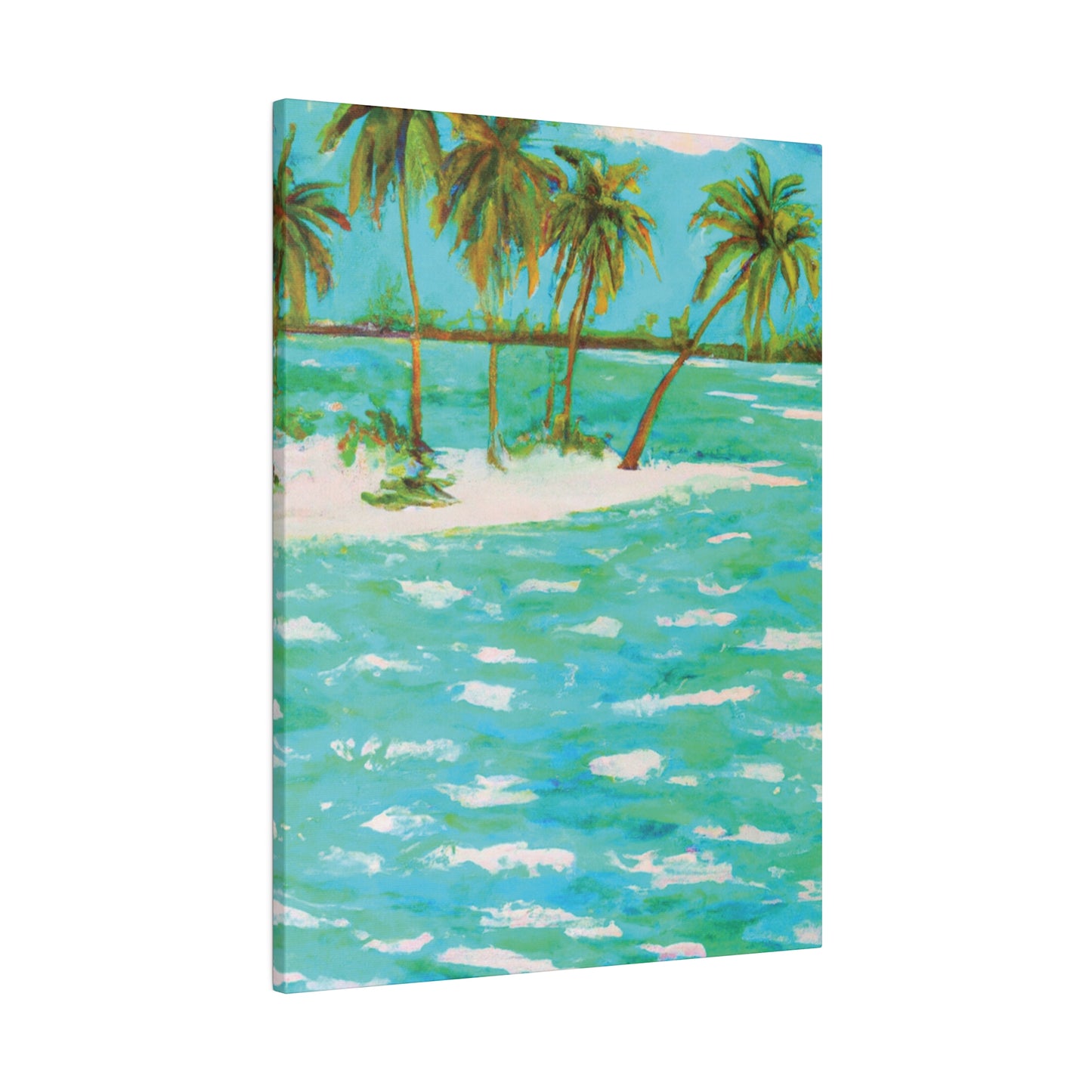 1193C - Bahamas Ocean Painting Print | Bahamas | Ocean | Beach | Poster | Home Decor | Wall Art | Canvas