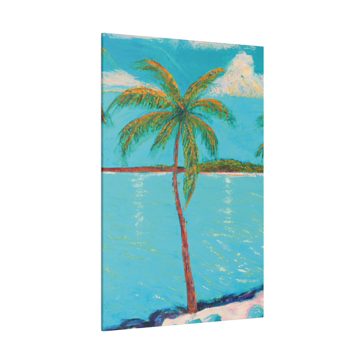 5186Z - Bahamas Ocean Painting Print | Bahamas | Ocean | Beach | Poster | Home Decor | Wall Art | Canvas