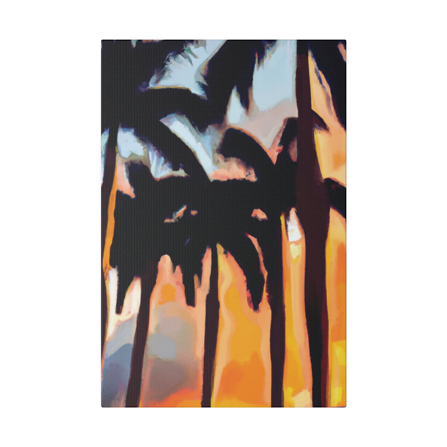 5642H - Miami Beach Sunset Painting Print | Miami | Beach | Sunset | Poster | Home Decor | Wall Art | Canvas