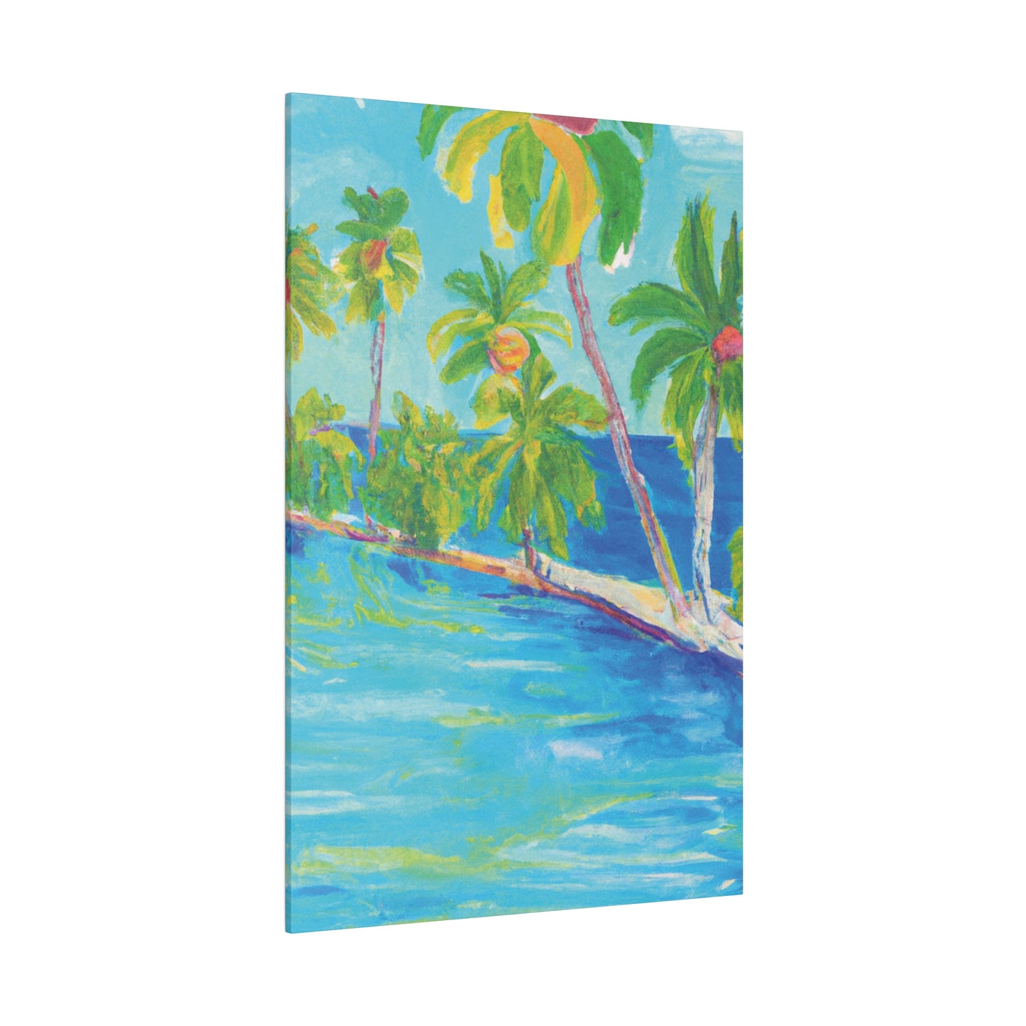 8256Q - Bahamas Ocean Painting Print | Bahamas | Ocean | Beach | Poster | Home Decor | Wall Art | Canvas