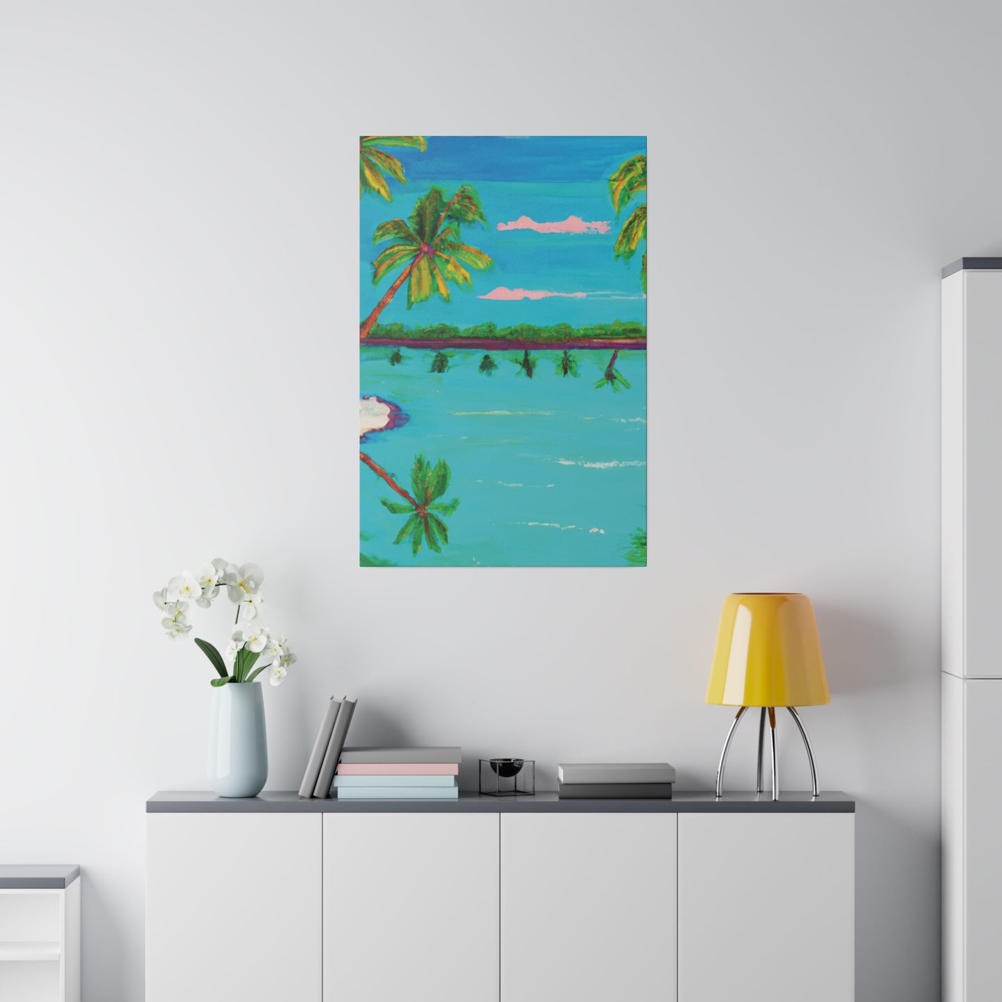 3739G - Bahamas Ocean Painting Print | Bahamas | Ocean | Beach | Poster | Home Decor | Wall Art | Canvas