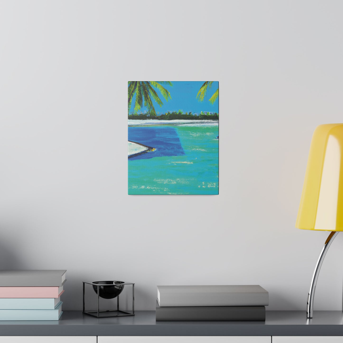 9761V - Bahamas Ocean Painting Print | Bahamas | Ocean | Beach | Poster | Home Decor | Wall Art | Canvas