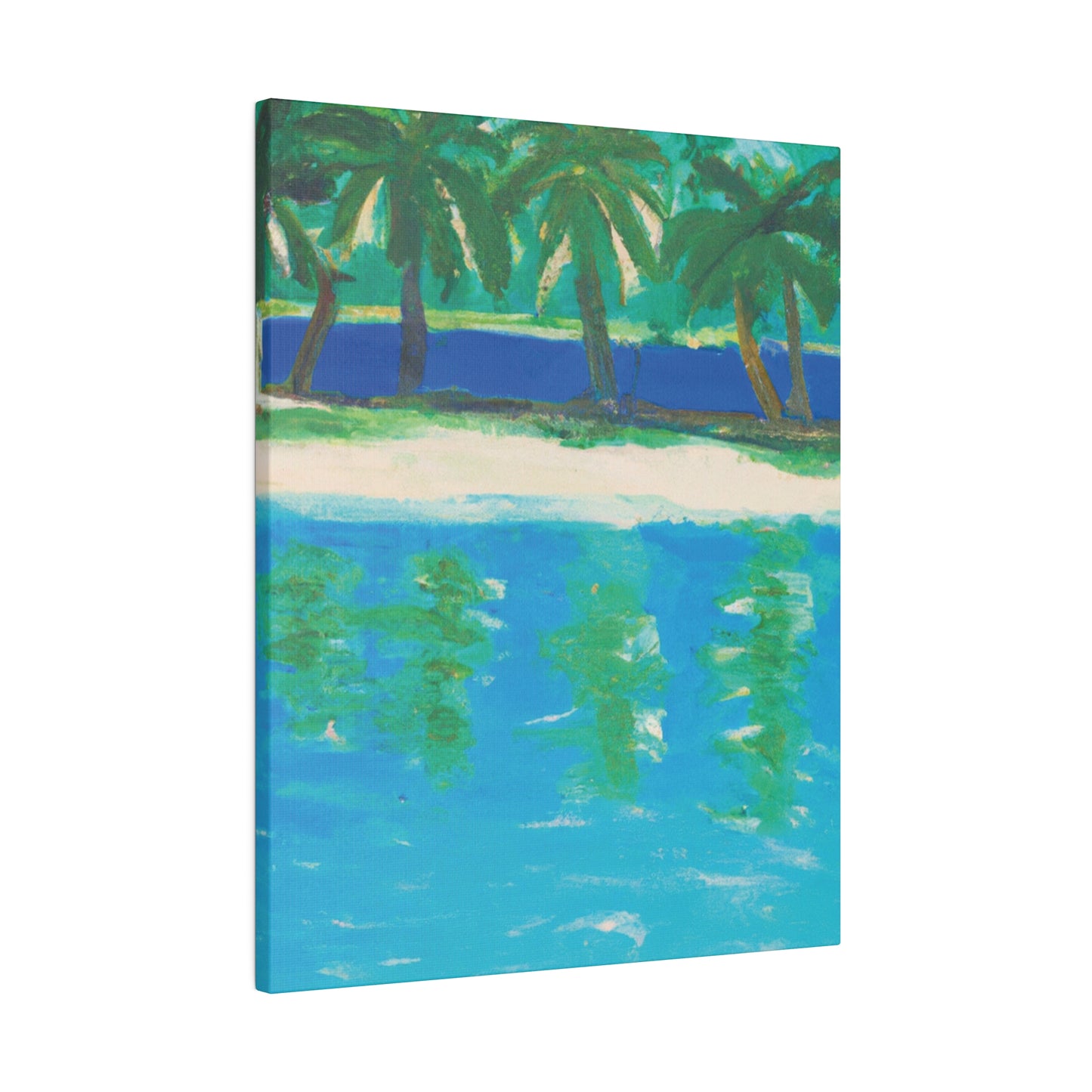 4129L - Bahamas Ocean Painting Print | Bahamas | Ocean | Beach | Poster | Home Decor | Wall Art | Canvas