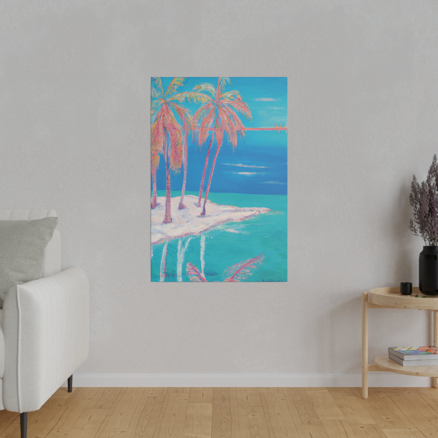 3162K - Bahamas Ocean Painting Print | Bahamas | Ocean | Beach | Poster | Home Decor | Wall Art | Canvas