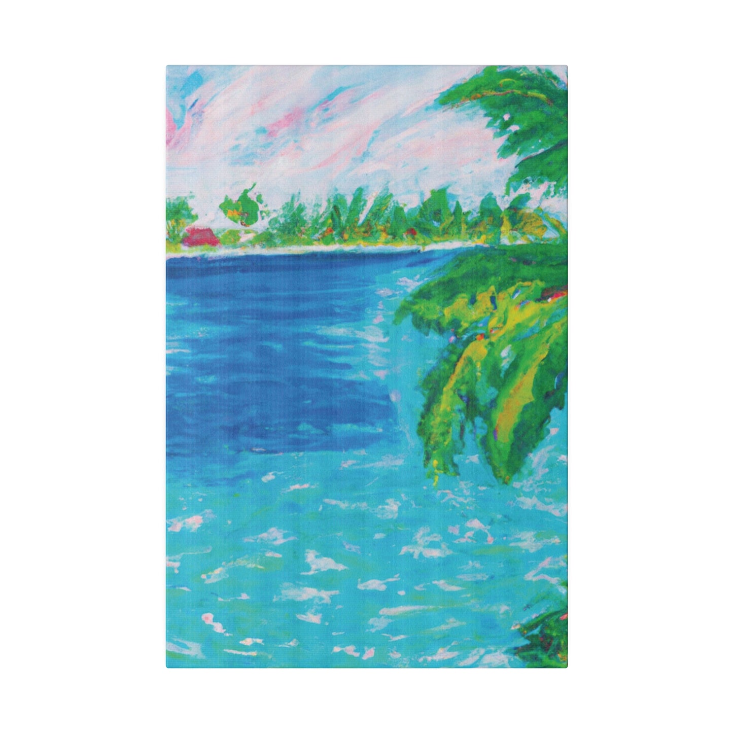 3265X - Bahamas Ocean Painting Print | Bahamas | Ocean | Beach | Poster | Home Decor | Wall Art | Canvas