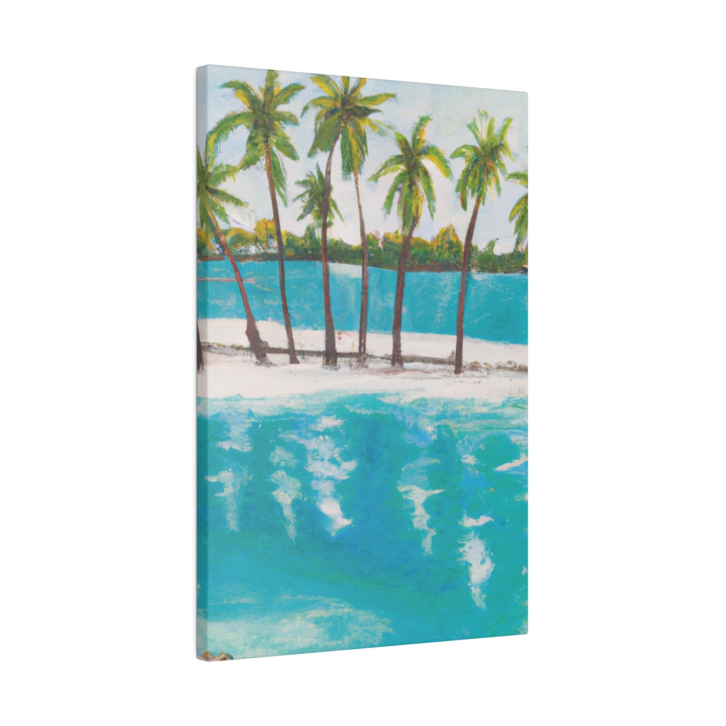 8045G - Bahamas Ocean Painting Print | Bahamas | Ocean | Beach | Poster | Home Decor | Wall Art | Canvas