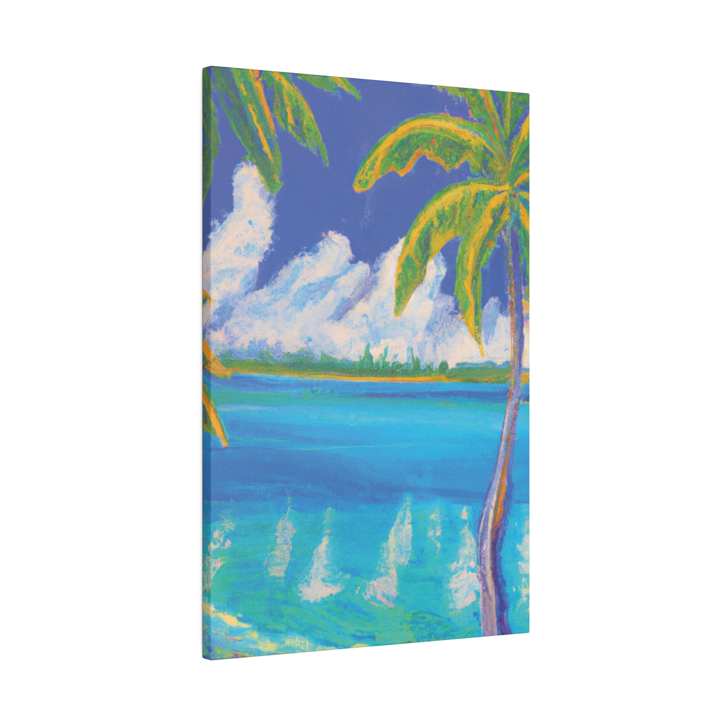 3054I - Bahamas Ocean Painting Print | Bahamas | Ocean | Beach | Poster | Home Decor | Wall Art | Canvas