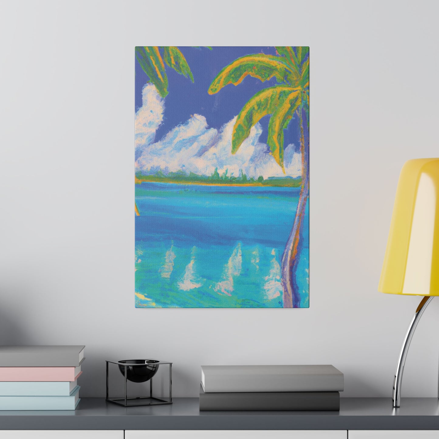 3054I - Bahamas Ocean Painting Print | Bahamas | Ocean | Beach | Poster | Home Decor | Wall Art | Canvas