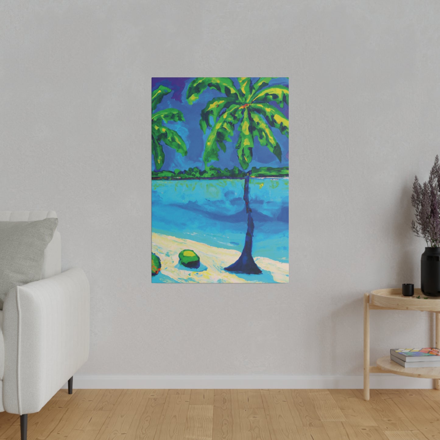 7381V - Bahamas Ocean Painting Print | Bahamas | Ocean | Beach | Poster | Home Decor | Wall Art | Canvas