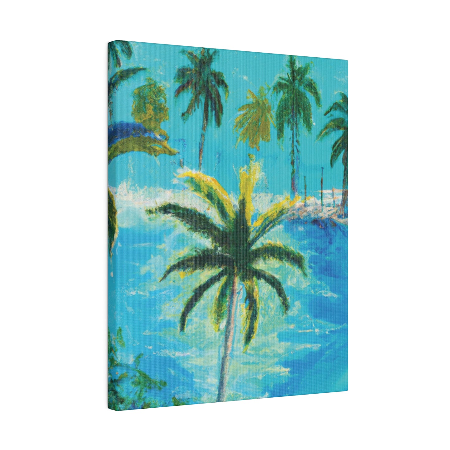 9794R - Bahamas Ocean Painting Print | Bahamas | Ocean | Beach | Poster | Home Decor | Wall Art | Canvas