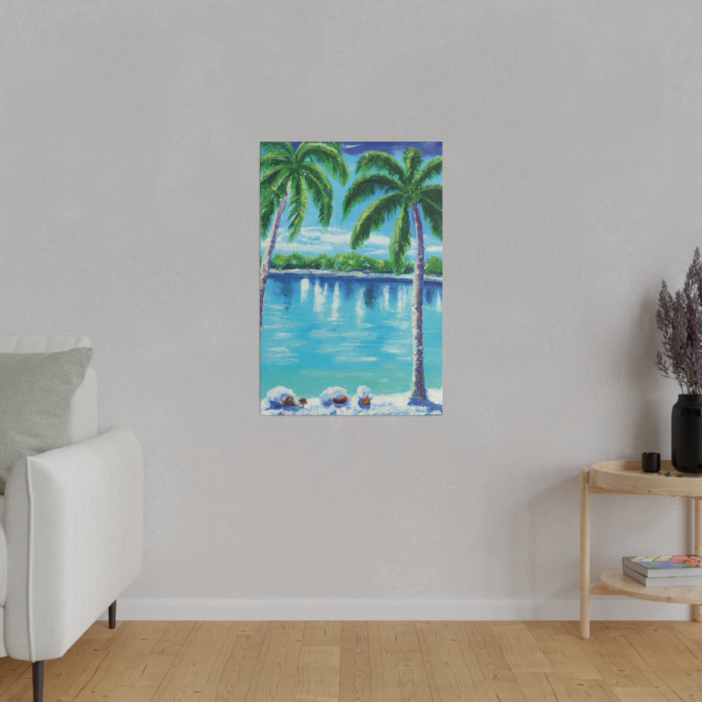 4482N - Bahamas Ocean Painting Print | Bahamas | Ocean | Beach | Poster | Home Decor | Wall Art | Canvas