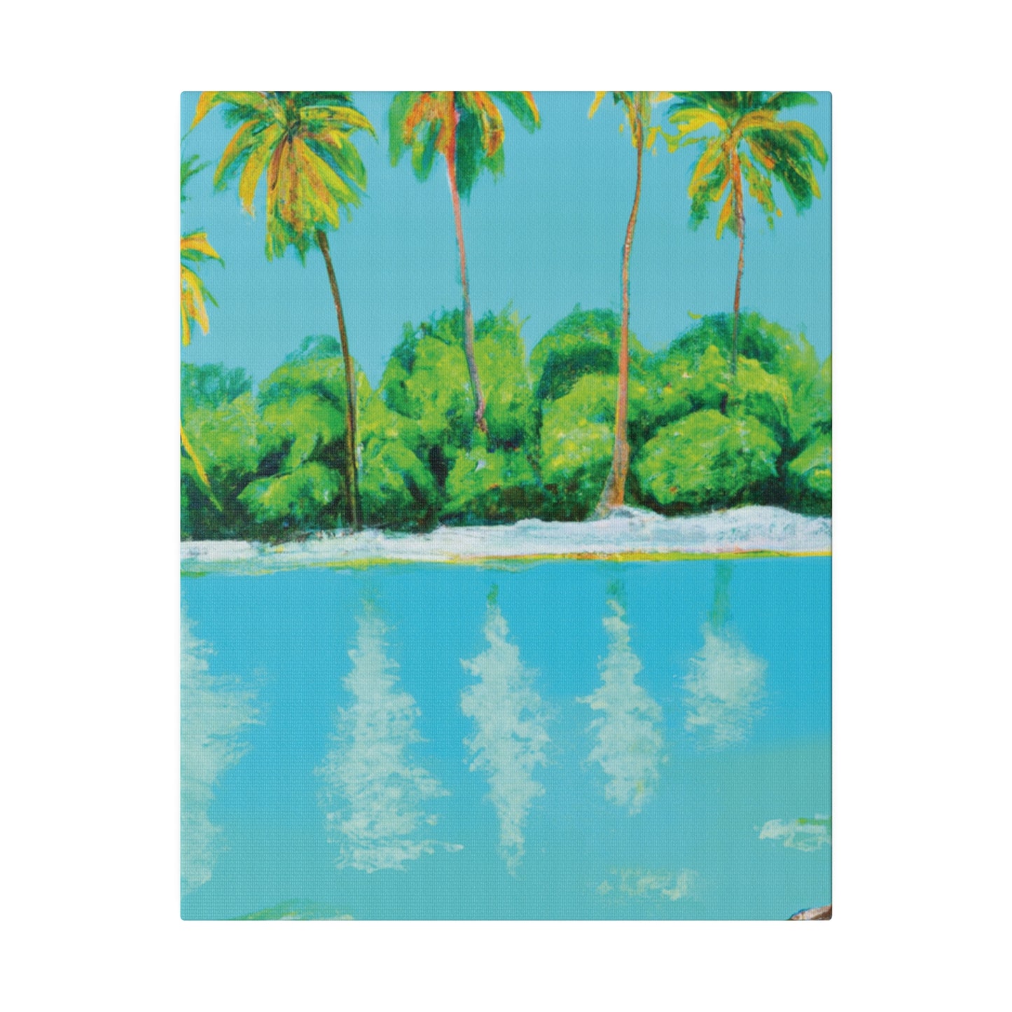 7552U - Bahamas Ocean Painting Print | Bahamas | Ocean | Beach | Poster | Home Decor | Wall Art | Canvas