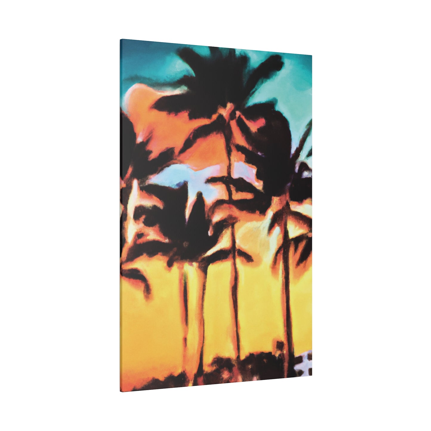 6306Z - Miami Beach Sunset Painting Print | Miami | Beach | Sunset | Poster | Home Decor | Wall Art | Canvas