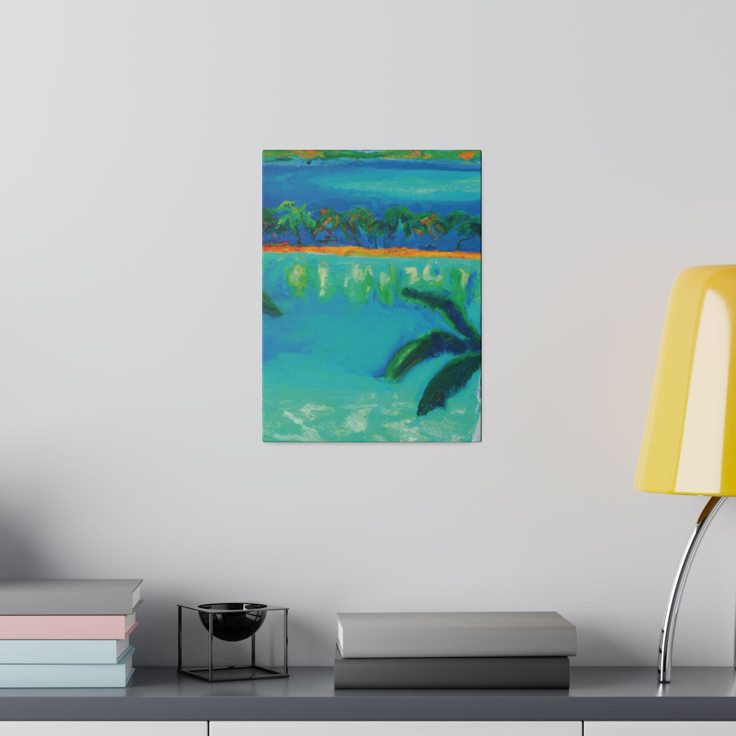 3784F - Bahamas Ocean Painting Print | Bahamas | Ocean | Beach | Poster | Home Decor | Wall Art | Canvas