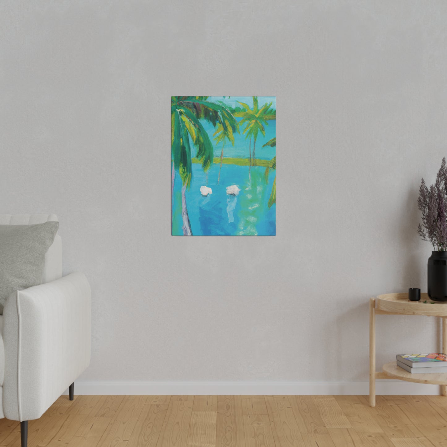 5643X - Bahamas Ocean Painting Print | Bahamas | Ocean | Beach | Poster | Home Decor | Wall Art | Canvas