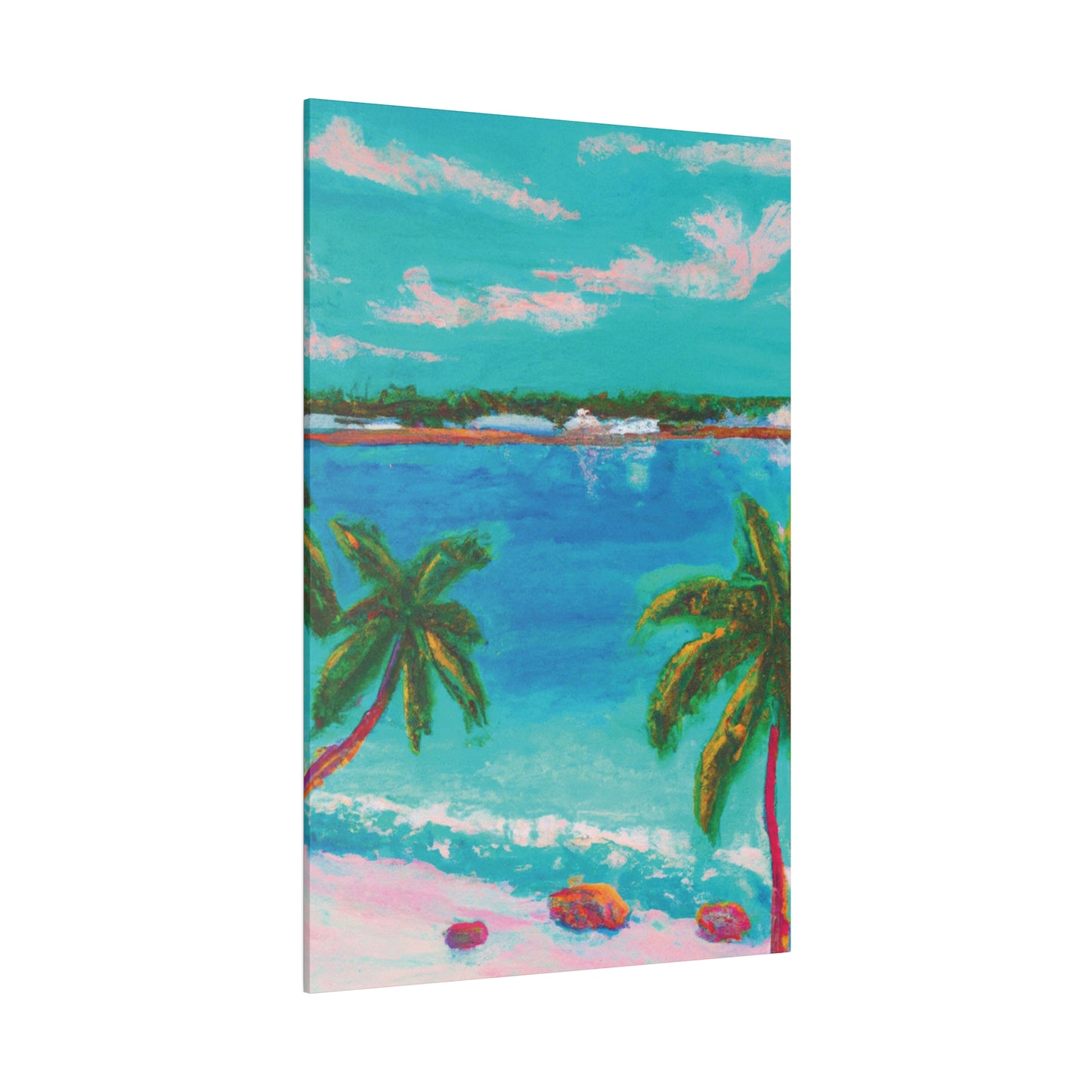 6836G - Bahamas Ocean Painting Print | Bahamas | Ocean | Beach | Poster | Home Decor | Wall Art | Canvas